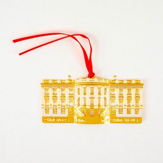 1986 The White House Gold Ornament, The White House