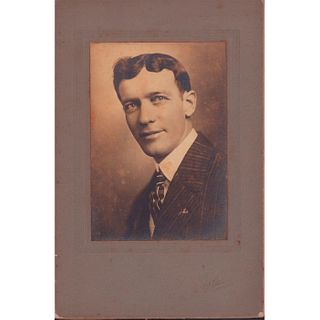 Original Cabinet Card Photograph, Edwardian Man