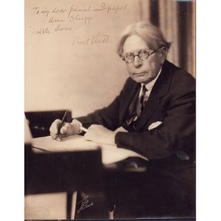 Vintage Portrait Photograph of Professor