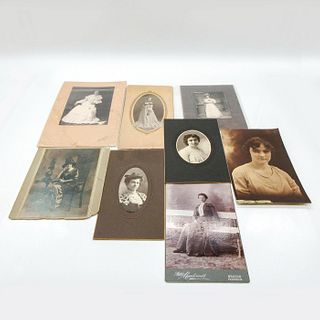 8pc Original Monochrome Elegant Photography, Lovely Women