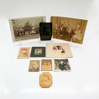 10pc Original Monochrome Photos, Memories Of Family