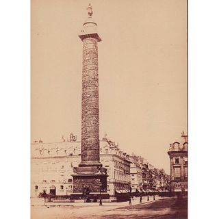 Vintage Photo of Column Vendome