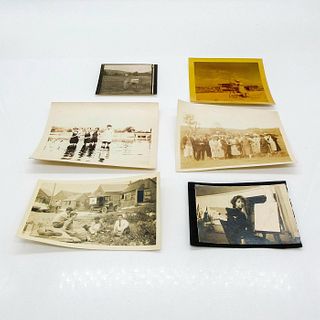 6pc Monochrome Original Photographs, Art And Togetherness