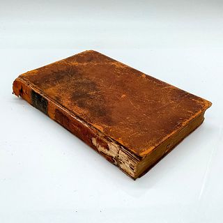 Antique Hardcover Leather-Bound Book