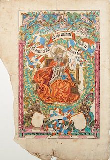 Hartmann Schedel (1440-1514): Tercia Etas Mundi, Folium XXX