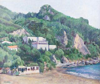 Mandel Oil on Canvas Landscape