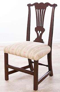 Early Virginia Chippendale Side Chair