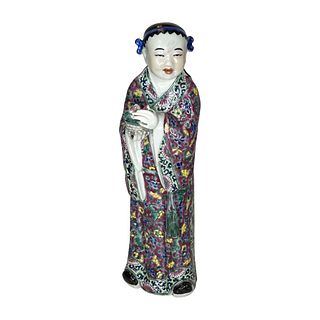 Chinese Porcelain Offering LadyÂ 
