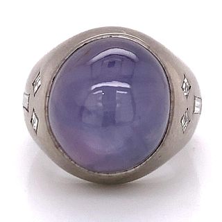 14k Star Sapphire Ring