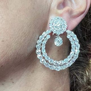 Platinum Sophia D Diamond Earrings