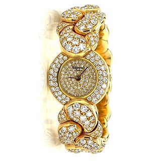 Chopard Casmir 18K Yellow Gold Diamond Ladies Watch