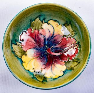 William Moorcroft Glaze Pottery Bowl