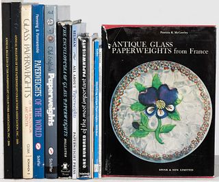 PAPERWEIGHTS REFERENCE VOLUMES, LOT OF 12
