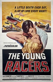 THE YOUNG RACERS FILM POSTER