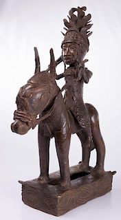 Benin Bronze Sculpture