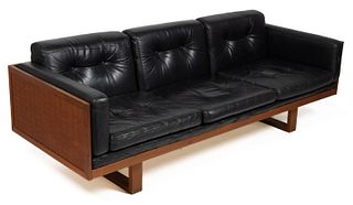PAUL CADOVIUS FOR FRENCH & SON TEAK "GOVERNOR" SOFA