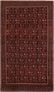 Antique Afghan Baluch Rug 5 ft 8 in x 3 ft 4 in (1.72 m x 1.01 m)
