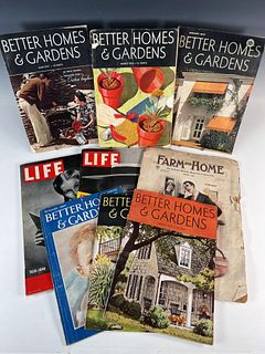 ANTIQUE LIFE AND BETTER HOMES & GARDENS MAGAZINES