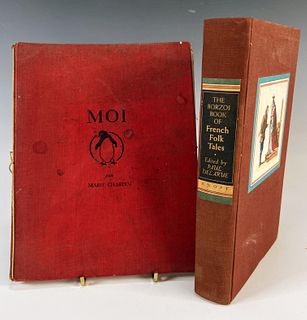 TWO FRENCH BOOKS FOLK TALES, MOI