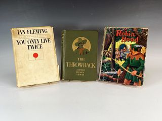 THREE VINTAGE BOOKS FLEMING ROBIN HOOD