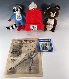 1980 OLYPMICS SOUVENIRS AND MASCOTS