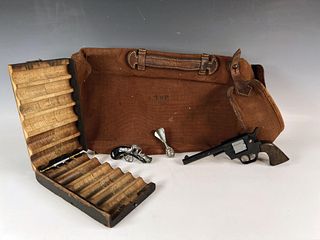 CAP GUNS BAG AND COIN TRAY