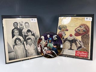 LITTLE RASCALS KUKLA AND OLLIE ITEMS AND COLLECTOR PLATE NUMBERED