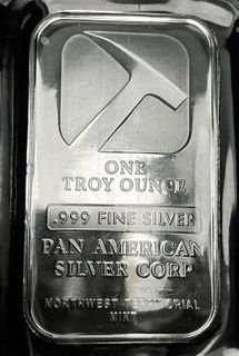 Pan American Silver Corp. 1 ozt .999 Silver Bar