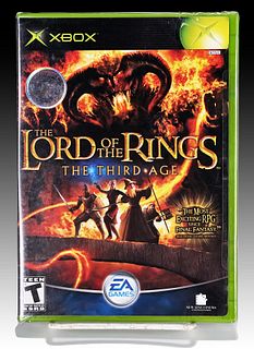 SEALED LORD OF THE RINGS THE 3RD AGE XBOX VIDEO GAME