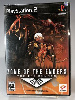 ZONE OF THE ENDERS THE 2ND RUNNER PS2 SEALED VIDEO GAME