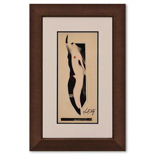 Neal Doty (1941-2016), Framed Original Mixed Media, Hand Signed with Letter of Authenticity.