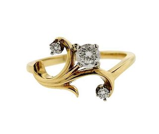 Jabel 18K Gold Diamond Ring