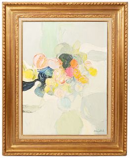 Roger Muhl 'Bouquet' Oil Painting