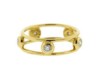 Tiffany &amp; Co Elsa Peretti 18k Gold Diamond Ring