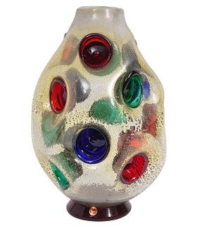 Rossi Murano Glass Vase