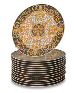 A group of Versace "Barocco" charger plates