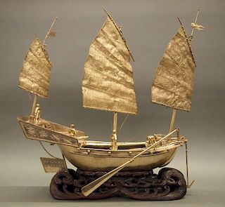 Chinese Model of a Junk