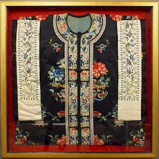 Chinese silk embroidery
