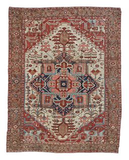 A Persian Sarapi Heriz rug