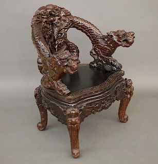 Japanese dragon chair