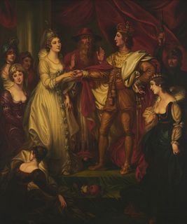 Mather Brown (1761-1831), "The Wedding of Henry the Seventh and Elizabeth of York," circa 1805, Oil on canvas, 48.5" H x 40" W