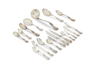 A Reed & Barton "Francis I" sterling silver flatware service