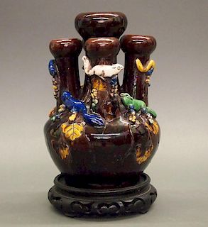 Chinese crocus vase
