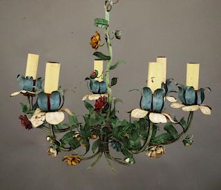 Italian floral chandelier