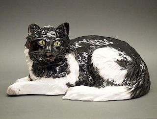 German porcelain cat