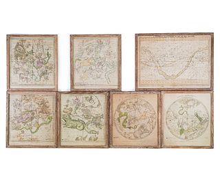 HAND COLORED CELESTIAL MAPS