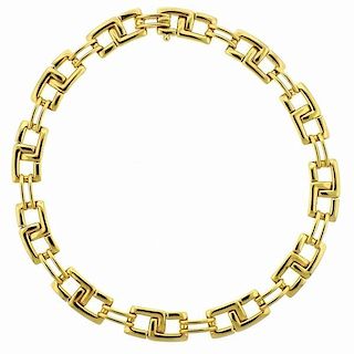 1980s Tiffany &amp; Co. Classic Gold Link Necklace