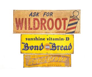 WILDROOT ADVERTISING SIGN
