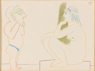 AFTER PABLO PICASSO (1881-1973) LITHOGRAPH