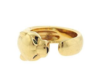 Cartier Panthere 18K Gold Band Ring